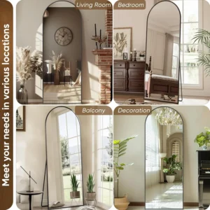 Full Length Floor Mirror – 58" × 18" Oversized Body Mirror