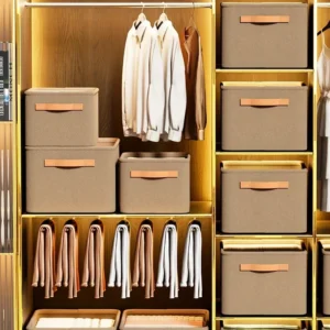 Wardrobe Organizer Storage Box – Foldable Drawer Clothes Organizer