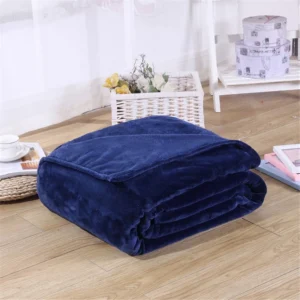Coral Fleece Flannel Blanket – Ultra Soft Lightweight Throw (230 GSM)