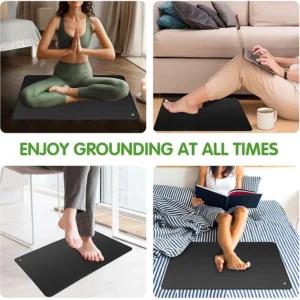 Grounding Mat for Home & Office – Anti-Slip Wellness Floor Mat